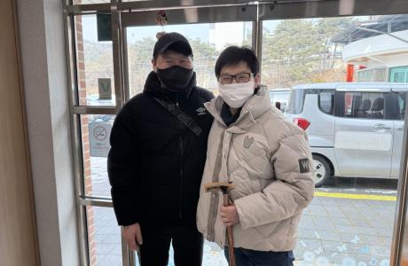 2월 정기면회일 가족과 함께