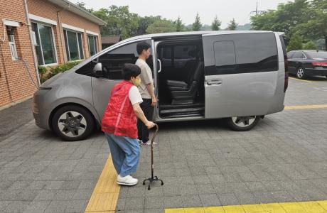 작업장 출근길