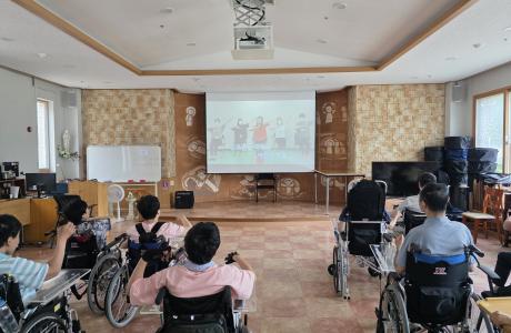 신설)휠체어 체조 프로그램